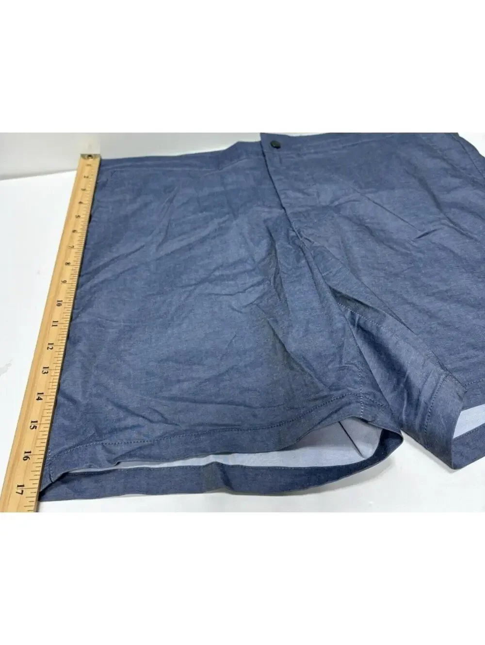 Frank & Oak Men's Large Swimming Trunks Swim Shorts Blue